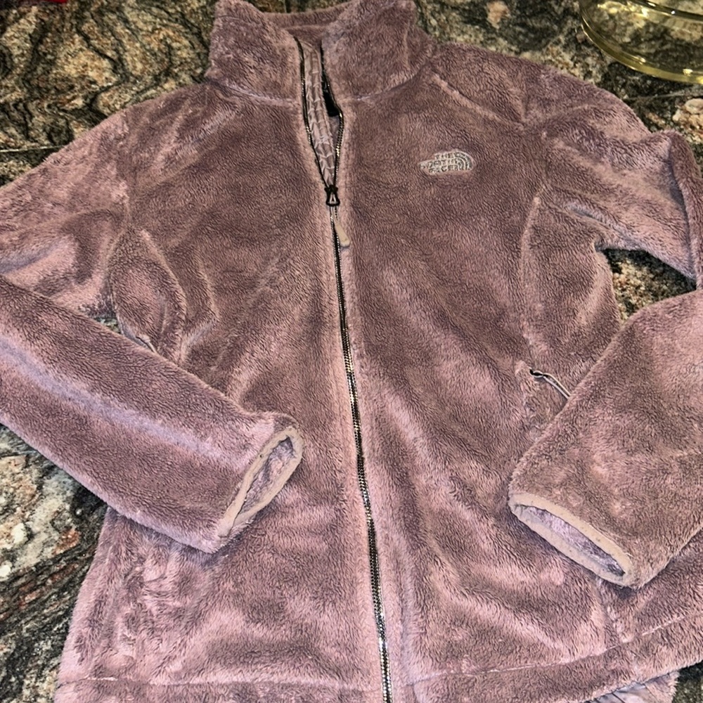 THE NORTH FACE FLEECE - S PURPLE POLYESTER